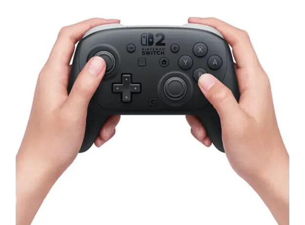 კონტროლერი Nintendo Switch 2 Pro Controller Black, 6 image