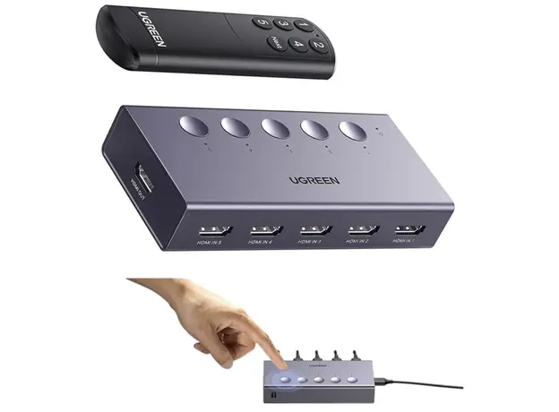 სვიჩი Ugreen CM568 25857 HDMI switch, 3 image