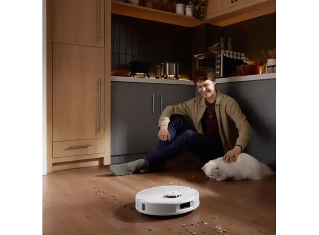 რობოტი მტვერსასრუტი Roborock Robot Vacuum Qrevo 5AE White, 6 image