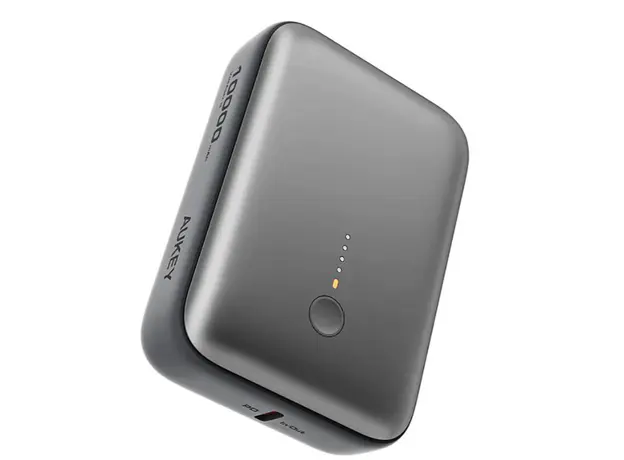 პორტატული დამტენი AUKEY PB-Y55 10000mAh 22.5W 1A1C with A-C 30CM data cable Storm Gray