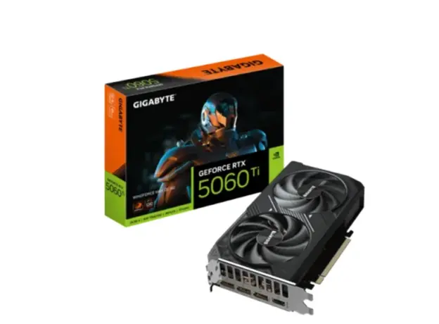 ვიდეო დაფა Gigabyte GeForce RTX5060 Ti WINDFORCE MAX OC 8GB 128-Bit GDDR7 - GV-N506TWF2MAX OC-8GD, 2 image