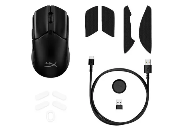 HyperX Pulsefire Haste 2 Mini Wireless Black Mouse, 6 image