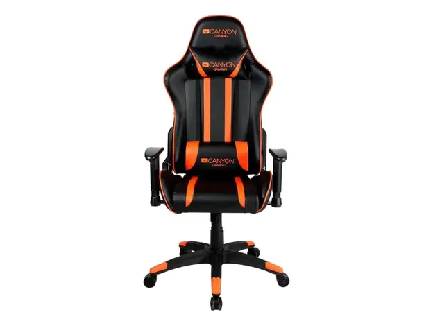 სათამაშო სავარძელი CANYON gaming chair Fobos GC-3 Black Orange