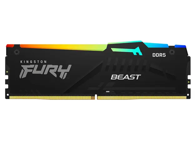 ოპერატიული მეხსიერება Kingston DDR5 64GB (2x32GB) DDR5 5600MT/s CL36 FURY Beast Black RGB EXPO, 3 image