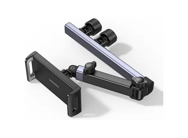 პლანშეტის დამჭერი UGREEN LP904 (55443), Car Headrest Tablet Holder, Black/Grey