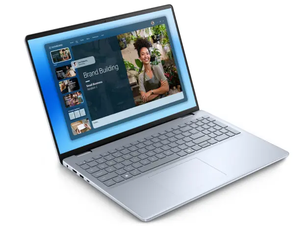 ნოუთბუქი Dell 16 DC16251/Core 7-150U/16GB/1TB SSD/Nvidia MX 570A/FgrPr/WLAN + BT/16" FHD+/Backlit Kb/Ice Blue/4 Cell, 4 image