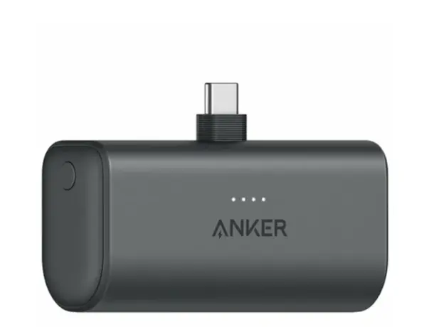 პორტატული დამტენი Anker Nano Power Bank 5000 mAh  (22.5W, Built-In USB-C Connector) - Black, 2 image