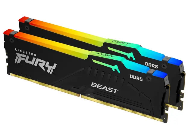 ოპერატიული მეხსიერება Kingston FURY (RGB) 64GB (32GB x 2 pcs) 6000MHz DDR5 DIMM CL36 2Rx8 4G x 64-Bit, 3 image