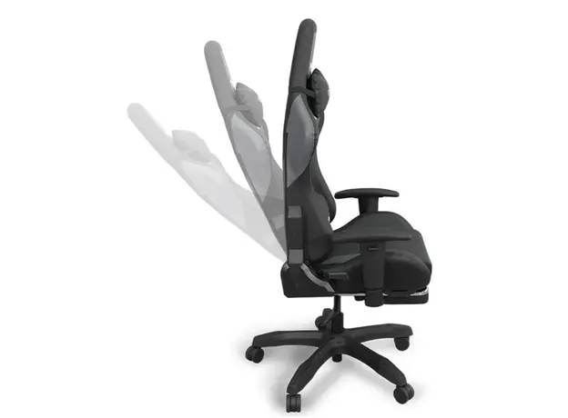 სათამაშო სავარძელი E-Blue Gaming Chair - Grey (GC8108-382 GREY), 7 image
