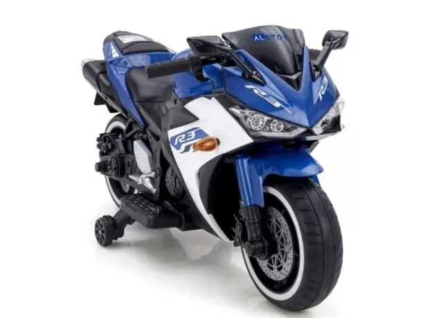 საბავშვო ელექტრო მოტოციკლი 888-BLU, 2 image