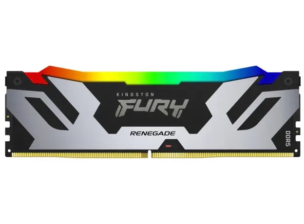 ოპერატიული მეხსიერება Kingston DDR5 96GB (2x48GB) DDR5 6000MT/s CL32 FURY Renegade Silver/Black RGB XMP, 4 image