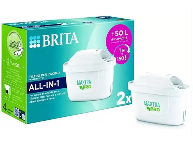 წყლის ფილტრი Brita Pack 2 MXpro /CU PLO/26254