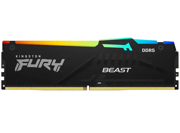 ოპერატიული მეხსიერება Kingston FURY (RGB) 64GB (32GB x 2 pcs) 6000MHz DDR5 DIMM CL36 2Rx8 4G x 64-Bit