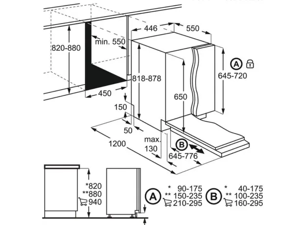 ჭურჭლის სარეცხი მანქანა Electrolux KEMC3211L, 4 image