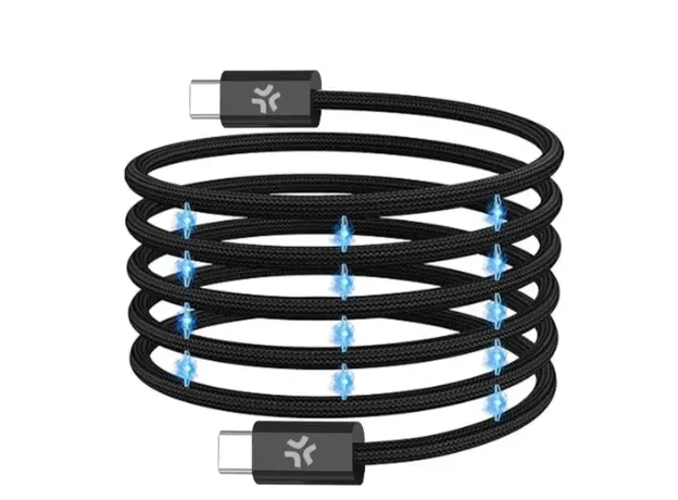 კაბელი Celly USB-C to USB-C MAGNETIC CABLE 2MT, 3 image