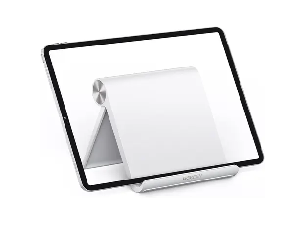 პლანშეტის დამჭერი UGREEN LP115 (30485), Multi Angle Adjustable Portable Stand, White, 3 image