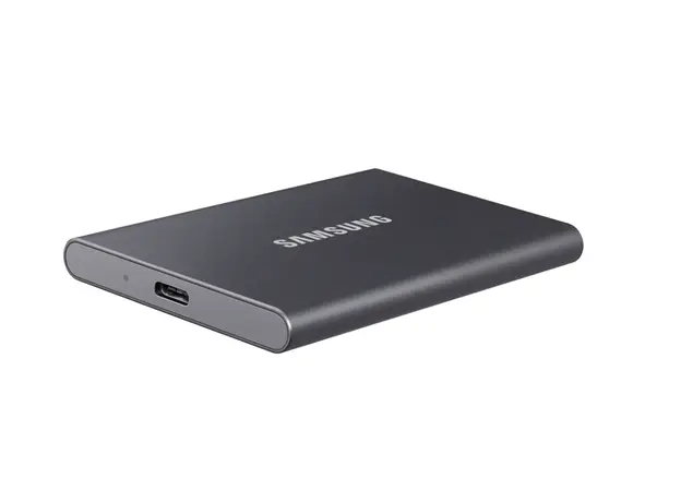 მყარი დისკი Samsung T7 Portable SSD, 2TB External Solid State Drive USB 3.2 Gen 2 Gray, 3 image