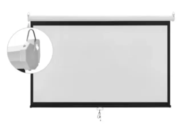 პროექტორის ეკრანი Vertex VX-PS-180M 100" 180x180cm 160°, 3 image