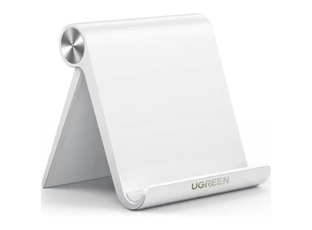 პლანშეტის დამჭერი UGREEN LP115 (30485), Multi Angle Adjustable Portable Stand, White, 2 image