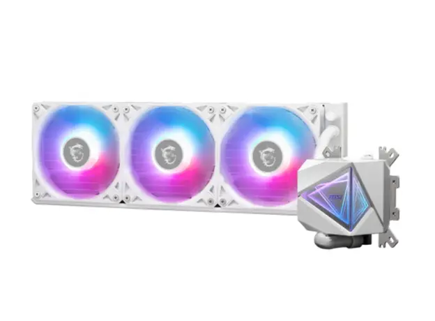 ქულერი MSI MAG CORELIQUID I360 White, 2 image