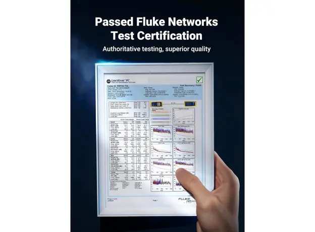 ქსელი კაბელი UGREEN NW153 (80433), CAT8 Patch Cord LAN Cable, 5m, Black, 4 image