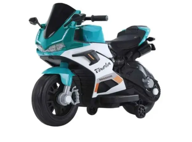 საბავშვო ელექტრო მოტოციკლი M8-9-BLU, 2 image