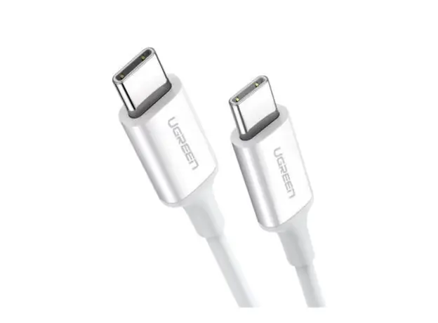 კაბელი Ugreen USB 2.0 C M/M ABS Cover 2m White/60520, 2 image