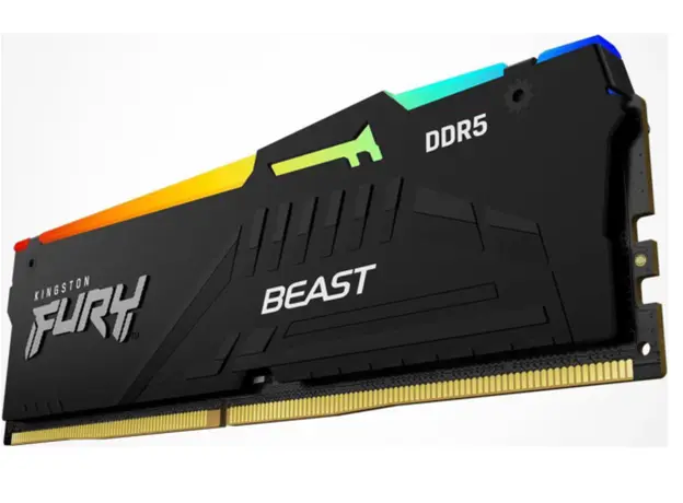 ოპერატიული მეხსიერება Kingston DDR5 64GB (2x32GB) DDR5 6400MT/s CL32 FURY Beast Black RGB EXPO, 4 image