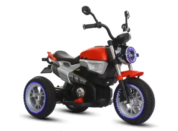 BMW-ს საბავშვო ელექტრო მოტოციკლი Bambi M 8188-RED, 2 image