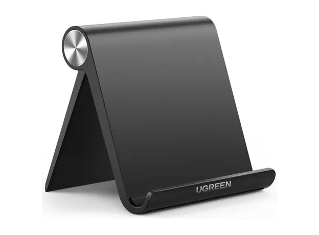 პლანშეტის დამჭერი UGREEN LP115 (50748), Multi Angle Adjustable Portable Stand, Black, 2 image