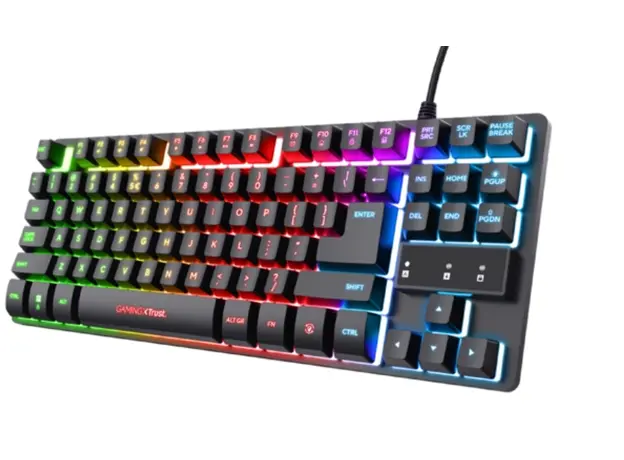 კლავიატურა Trust GXT833 THADO TKL KEYBOARD US, 2 image