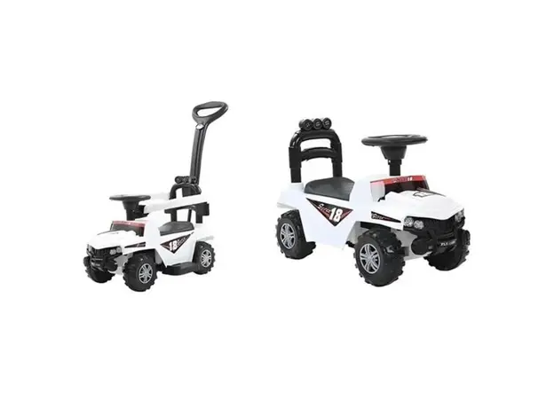 ბავშვის მექანიკური მანქანა სახელურით S1188-W, 4 image