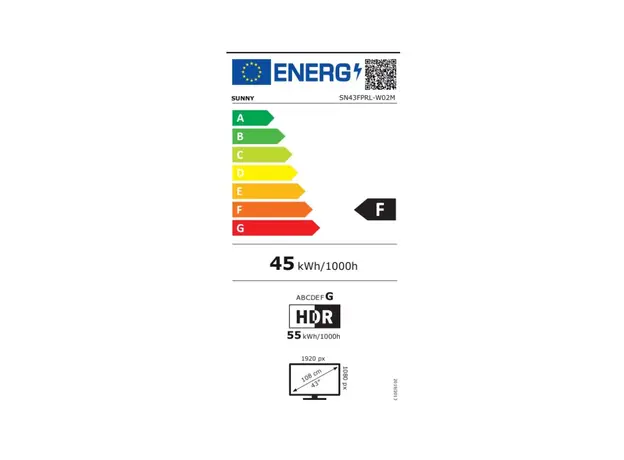 ტელევიზორი SUNNY 43'' (SN43FPRL-W02M) WebOS TV, 5 image