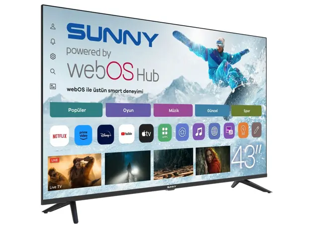 ტელევიზორი SUNNY 43'' (SN43FPRL-W02M) WebOS TV, 3 image