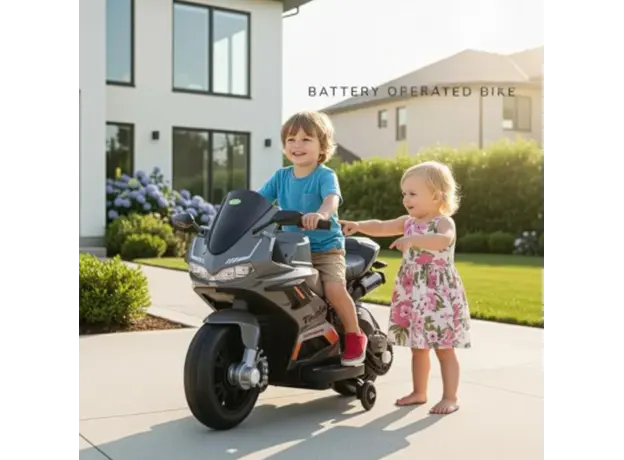 საბავშვო ელექტრო მოტოციკლი M8-9-CER, 3 image