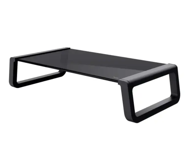 მონიტორის სადგამი Trust MONTA GLASS MONITOR STAND BLK, 2 image