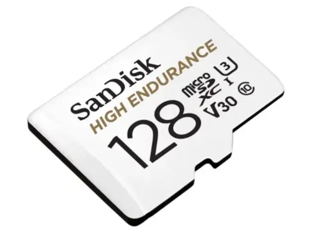 მეხსიერების ბარათი 128GB SanDisk® High Endurance microSDHC Card with Adapter - for Dashcams & home monitoring(SDSQQNR-128G-GN6IA), 3 image