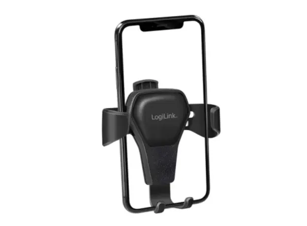 სმარტფონის სამაგრი Logilink AA0164 Smartphone holder for air vents 4-6.5" smartphones Black, 4 image