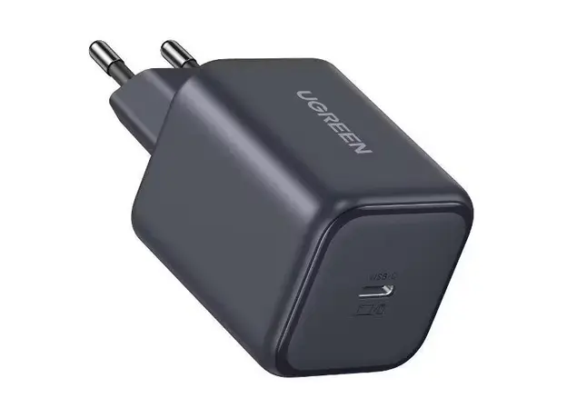 ადაპტერი UGREEN X524 (65052), 45W, Type-C, GaN Fast Charger, Grey, 3 image