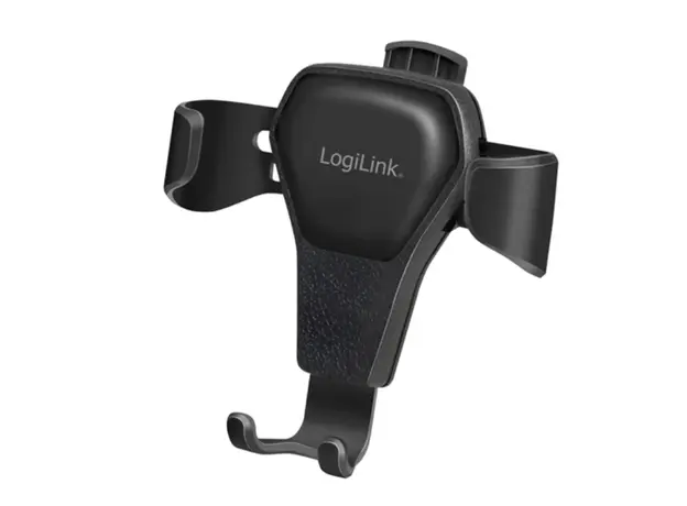 სმარტფონის სამაგრი Logilink AA0164 Smartphone holder for air vents 4-6.5" smartphones Black, 2 image
