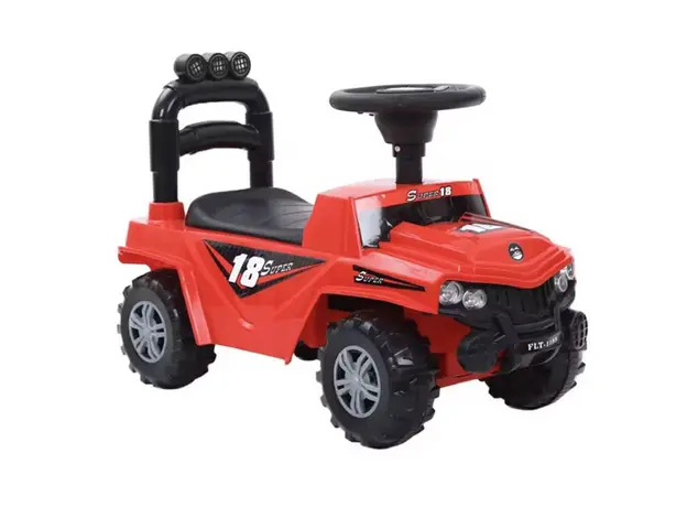 ბავშვის მექანიკური მანქანა სახელურით S1188-R, 3 image