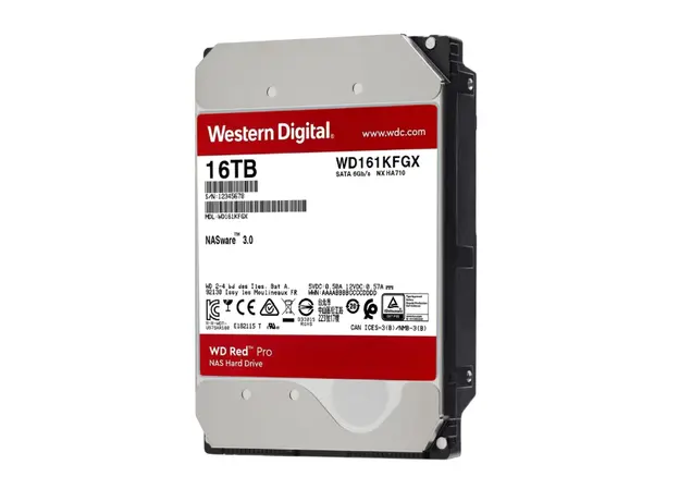 მყარი დისკი WD, HDD, Red Pro, SATA III, 3.5-inch, 16TB, WD161KFGX, 3 image