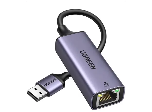 გადამყვანი Ugreen USB to RJ45 Ethernet Adapter Space Gray/50922