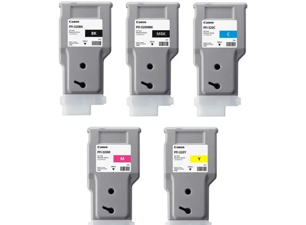 კარტრიჯი Canon PFI-320 Cyan Ink Cartridge (300mL) For imagePROGRAF TM-200, TM-205, TM-300, TM-305, 3 image