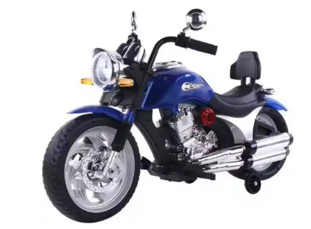 ბავშვის ელექტრო მოტოციკლი 0001BLU