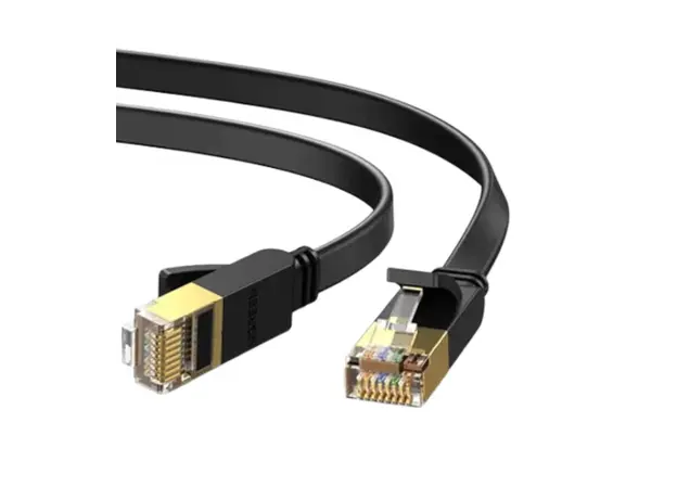 Ugreen Cat 7 U/FTP Lan Cable Flat Design 5m Black/11263, 3 image