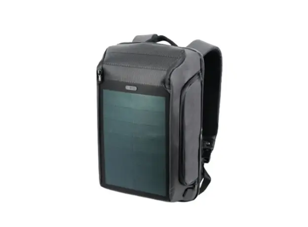 ზურგჩანთა Kingsons Solar Charge Laptop Backpack With USB Charger 15.6" Black - K9386W