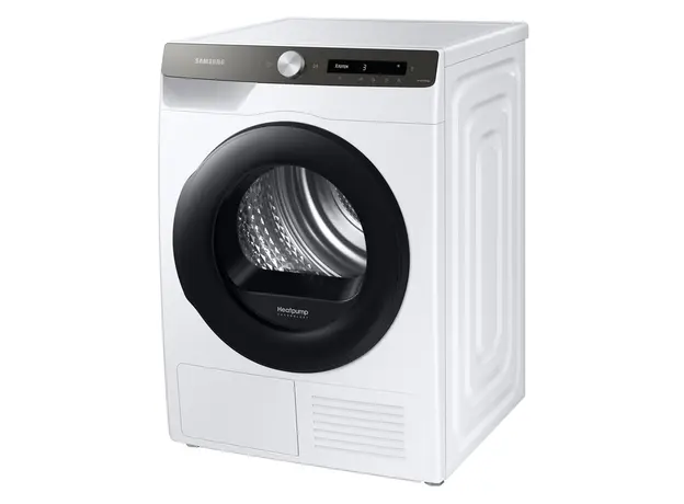 საშრობი Samsung DV90T5240AT/LP - 9KG, Heat Pump, 60x60x85, A+++, White, 3 image