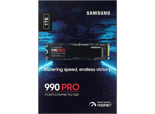 მყარი დისკი Samsung 990 PRO 1TB NVMe M.2 SSD (MZ-V9P1T0BW), 5 image