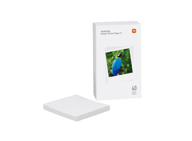 ფოტო პრინტერის ფურცელი Xiaomi Instant Photo Paper 3 inches 40 Sheets